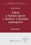Zákon o štátnej správe v školstve a školskej samospráve - kniha z kategorie Veřejná správa