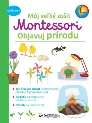 Môj veľký zošit Montessori - Objavuj prírodu - kniha z kategorie Naučné knihy