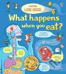 Look inside: What happens when you eat - Emily Bone, Stefano Tognetti (ilustrácie) - kniha z kategorie Pro děti