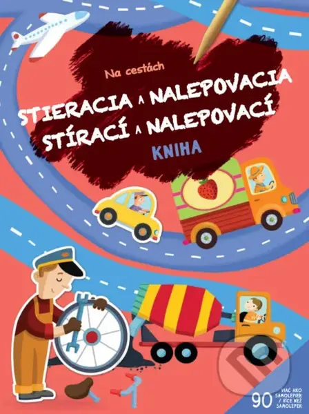 Na cestách - Stieracia a nalepovacia kniha / Na cestách - Stírací a nalepovací kniha - kniha z kategorie Samolepky