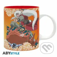 Naruto keramický Hrnček 320 ml - Jiraiya a Naruto