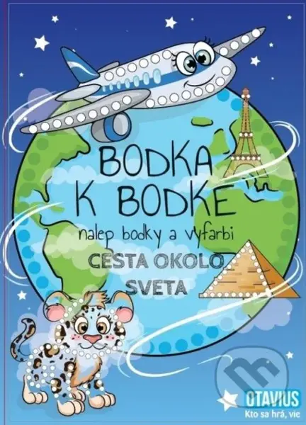 Bodka k bodke - Cesta okolo sveta - kniha z kategorie Omalovánky