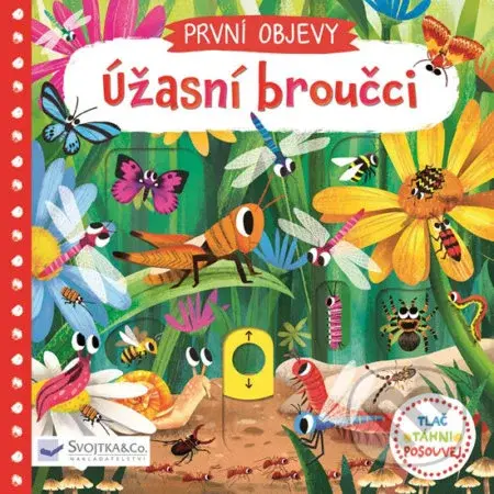 Úžasní broučci (Tlač, táhni, posouvej) - Jenny Wren - kniha z kategorie Pro děti