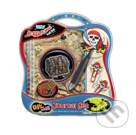 Sada Diár svítící ve tmě - Piráti