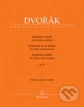 Koncert a moll op. 53 pro housle a orchestr (dechová harmonie komplet) - kniha z kategorie Škola hraní