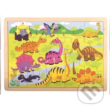 Dinosauři - puzzle z kategorie Maxi dílky