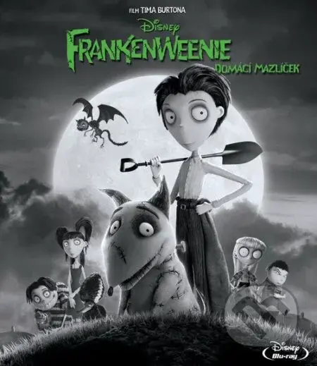 Frankenweenie: Domácí mazlíček (Anglický dabing) - Tim Burton - film z kategorie Dětské a animované