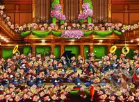 François Ruyer: Orchestra - puzzle z kategorie Umělecké