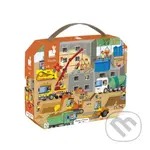 Na stavbe v kufríku - puzzle z kategorie Maxi dílky