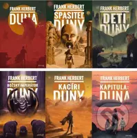 Kolekcia kníh DUNA Frank Herbert - Frank Herbert - kniha z kategorie Sci-fi a fantasy