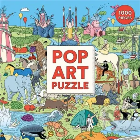 Pop Art Puzzle (Make the Jigsaw and Spot the Artists) - puzzle z kategorie Umělecké