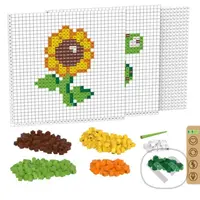 Biobuddi stavebnica: Vytvor kvet a korytnačku - hra z kategorie Stavebnice