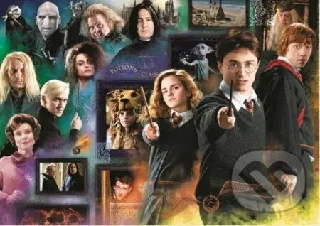Harry Potter: Kouzelnický svět - puzzle z kategorie 500 - 1000 dílků