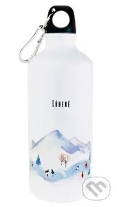 Turistická smaltovaná Fľaša Život v zime