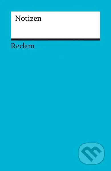 Notizen (blau) (Das kleine Reclam-Notizbuch blanko)