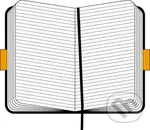 Moleskine - stredný linajkový zápisník (čierny) (pevná väzba)