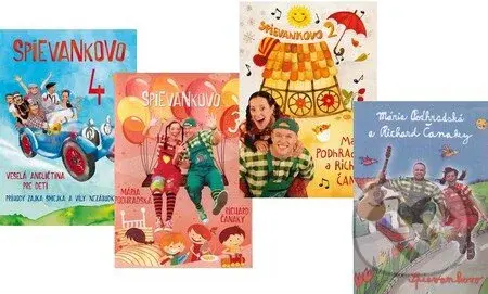 Spievankovo II. (kolekcia 4 DVD) (Spievankovo, Spievankovo 2, Spievankovo 3, Spievankovo 4) - film z kategorie Hudební dokumenty a koncerty