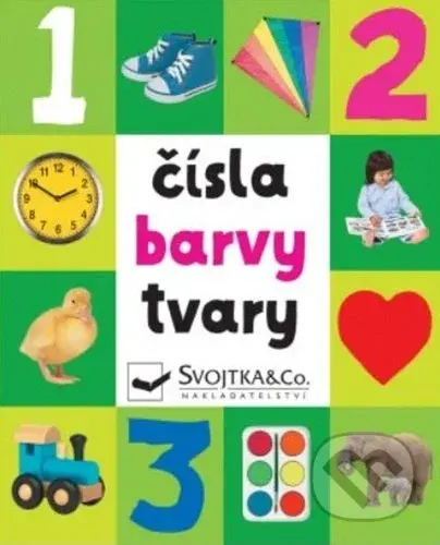 Čísla barvy tvary - kniha z kategorie Pro děti