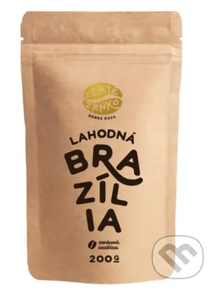 Brazília "Lahodná" (zrnková káva, 200g) - Brazília