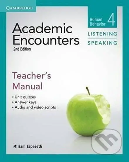Academic Encount 4 (2Ed): Tchr´s Manual - Miriam Espeseth - kniha z kategorie Jazykové učebnice a slovníky
