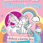 Království her Jednorožci a lamy (Zábavné úkoly, samolepky, desková a karetní hra) - kniha z kategorie Hlavolamy, doplňovačky, úkoly