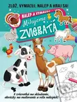 Milujeme zvieratá - nalep a vymaľuj (Zlož, vymaľuj, nalep a hraj sa!) - kniha z kategorie Omalovánky