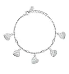 Morellato Romantický ocelový náramek s krystaly Passioni SAUN11