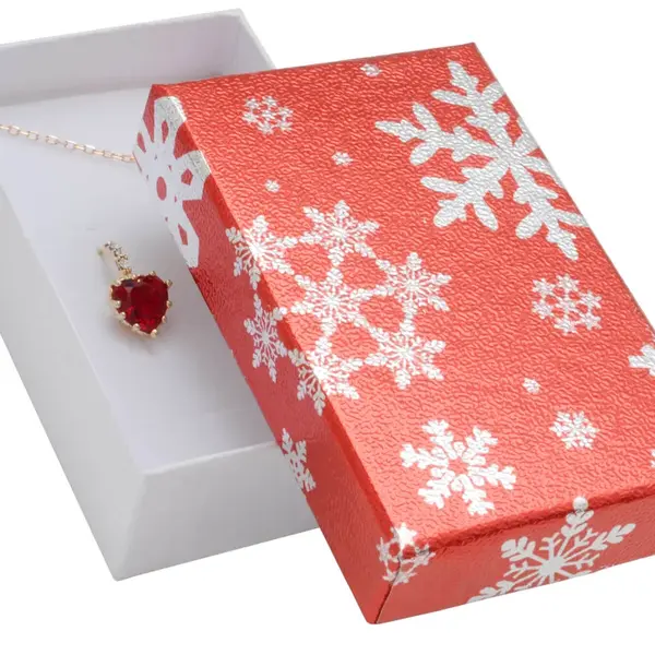 JK Box Vánoční dárková krabička na náušnice XR-6/A7/A1