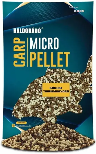 Haldorádó pelety carp micro pellet 600 g 2,5 mm - coconut tigernut