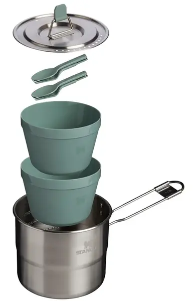 Stanley kompaktní set na vaření pro dva adventure series nerezový 1 l 2.0