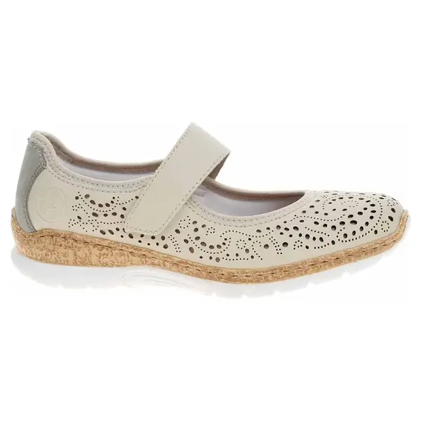 Dámské baleriny Rieker N4299-60 beige 40