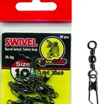 Extra carp obratlík s karabinkou 10ks v balení-vel.18  nosnost 7kg