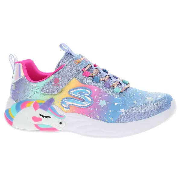 Skechers S-Lights: Unicorn Dreams blue-multi 30