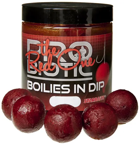 Starbaits boilies in dip probiotic red one 150 g - 20 mm