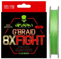Gunki splétaná šňůra g braid 8x fighting pe1,0 135 m - 0,13 mm 7,7 kg