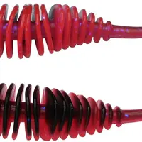 Berkley gumová nástraha powerbait power naiad salmon egg red black - 7 cm 8 ks