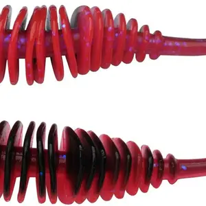 Berkley gumová nástraha powerbait power naiad salmon egg red black - 7 cm 8 ks