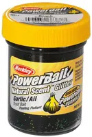 Berkley těsto na pstruhy natural glitter troutbait česnek - třpytivá černá