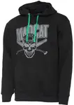 Madcat mikina skull hoodie black - m