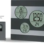 MPM Quality Budík s teploměrem C02.2577.9270