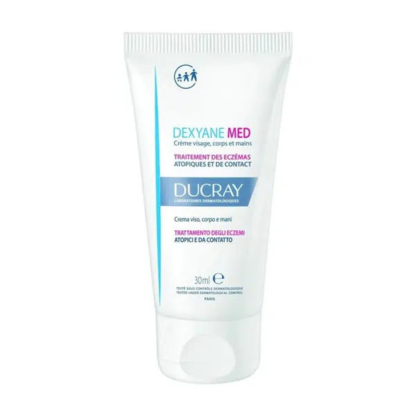 Ducray Zklidňující krém na obličej a tělo Dexyane MeD (Soothing Repair Cream) 30 ml