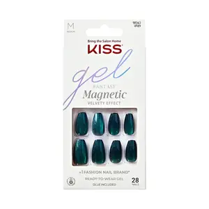 KISS Gelové nehty Gel Fantasy Magnetic (Chameleon) 28 ks