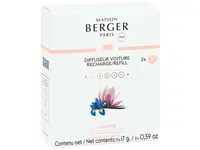 Maison Berger Paris Náhradní náplň do difuzéru do auta Magnólie Liliflora (Car Diffuser Recharge/Refill) 2 ks