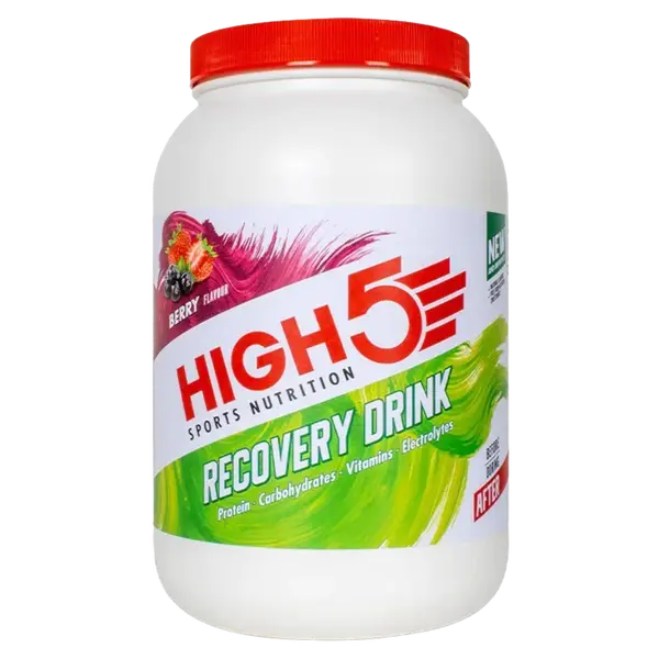 HIGH5 Recovery Drink 1,6kg - banán, vanilka