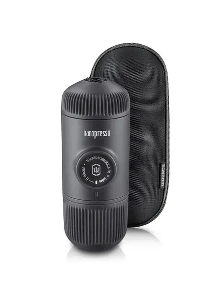 Wacaco Nanopresso šedé + pevný obal Cestovní kávovar