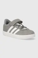 Dětské semišové sneakers boty adidas VL COURT 3.0 EL C