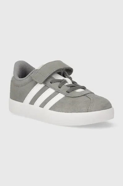 Dětské semišové sneakers boty adidas VL COURT 3.0 EL C
