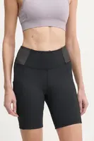 Sportovní šortky Columbia Boundless Trek dámské, černá barva, hladké, high waist, 2074471