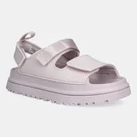 Dětské sandály UGG GOLDENGLOW fialová barva