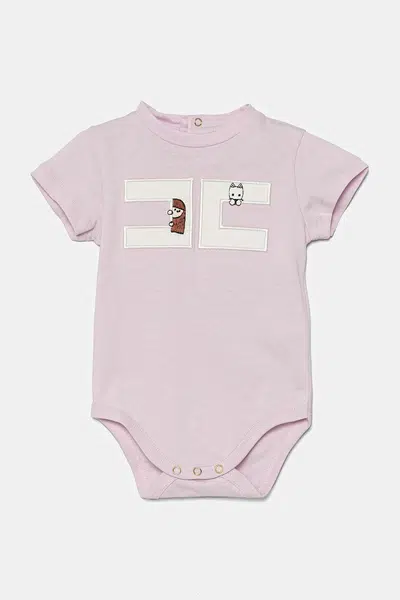 Bavlněné kojenecké body Elisabetta Franchi ENBD003.0.JF054